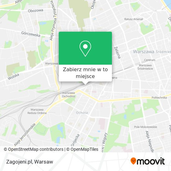 Mapa Zagojeni.pl