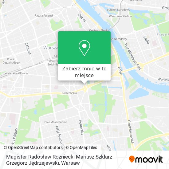 Mapa Magister Radosław Rożniecki Mariusz Szklarz Grzegorz Jędrzejewski