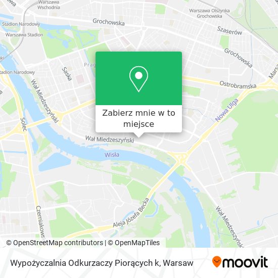 Mapa Wypożyczalnia Odkurzaczy Piorących k