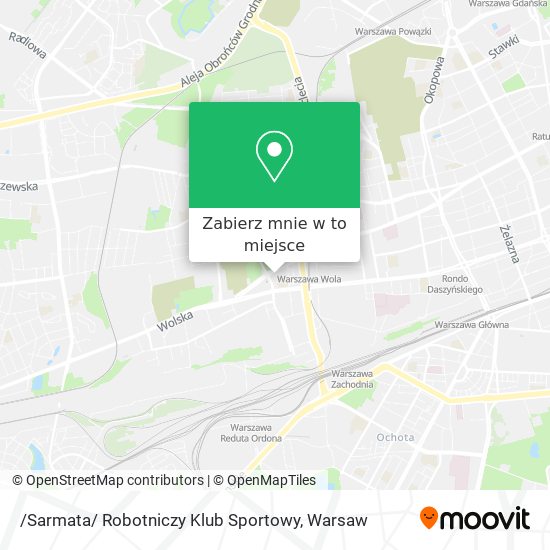 Mapa /Sarmata/ Robotniczy Klub Sportowy