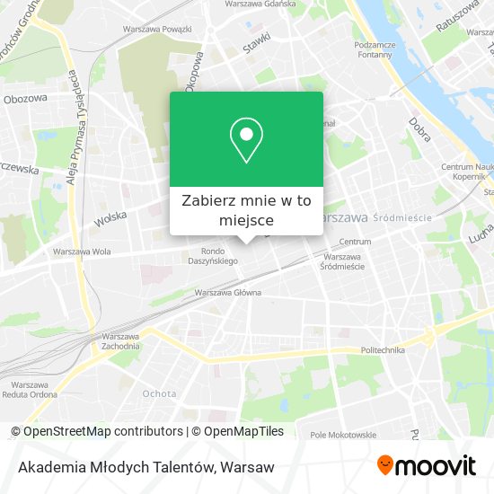 Mapa Akademia Młodych Talentów