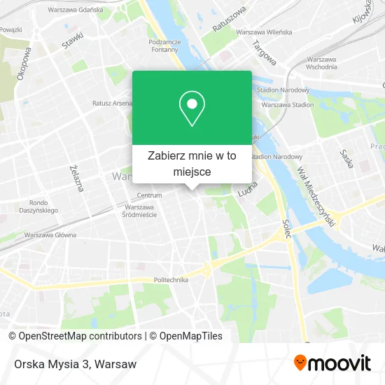 Mapa Orska Mysia 3