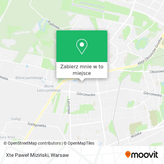 Mapa Xte Paweł Miziński