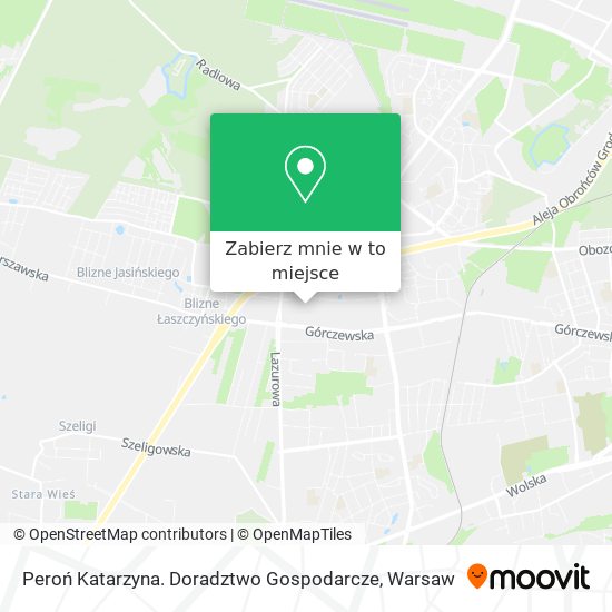 Mapa Peroń Katarzyna. Doradztwo Gospodarcze