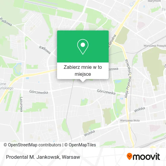 Mapa Prodental M. Jankowsk