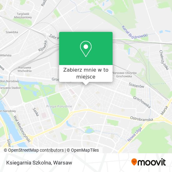 Mapa Ksiegarnia Szkolna