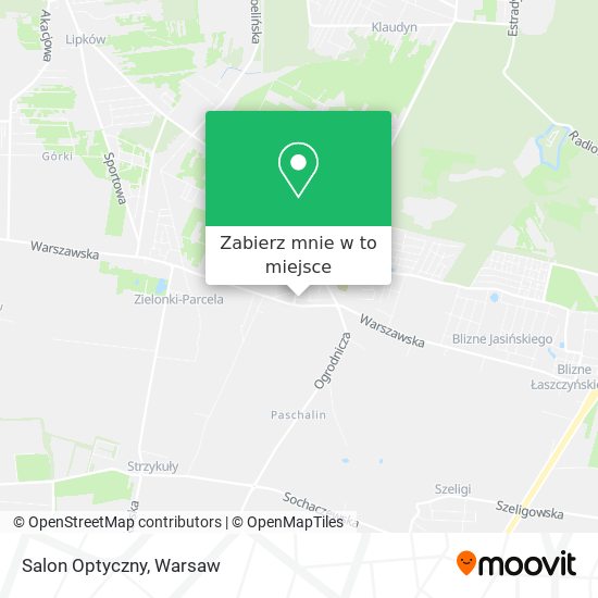 Mapa Salon Optyczny