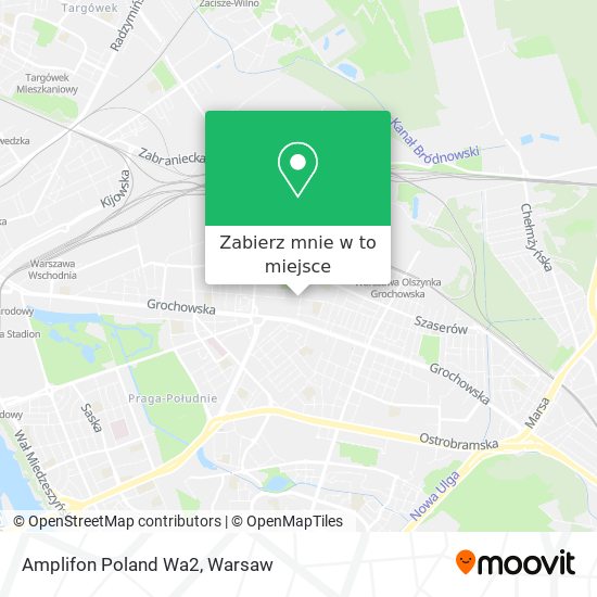 Mapa Amplifon Poland Wa2