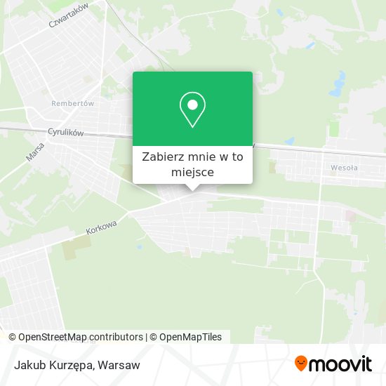 Mapa Jakub Kurzępa