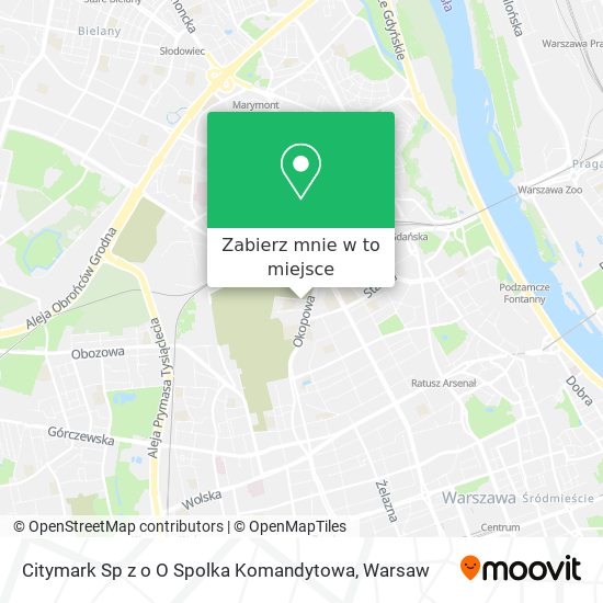 Mapa Citymark Sp z o O Spolka Komandytowa