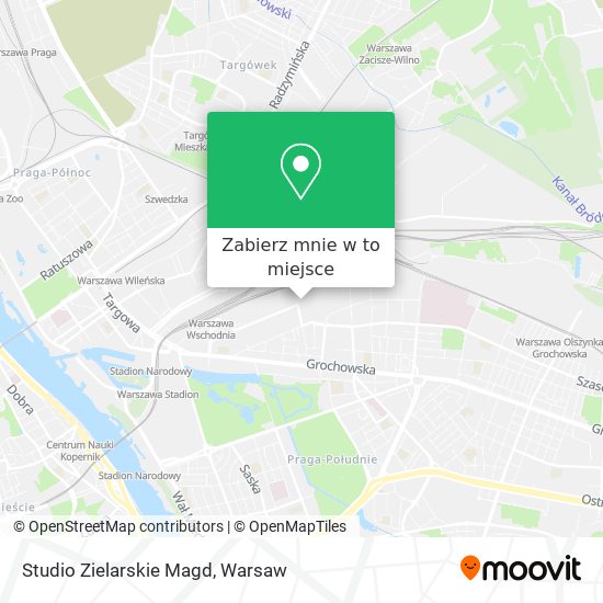 Mapa Studio Zielarskie Magd