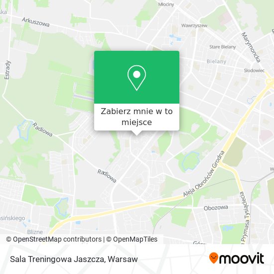 Mapa Sala Treningowa Jaszcza