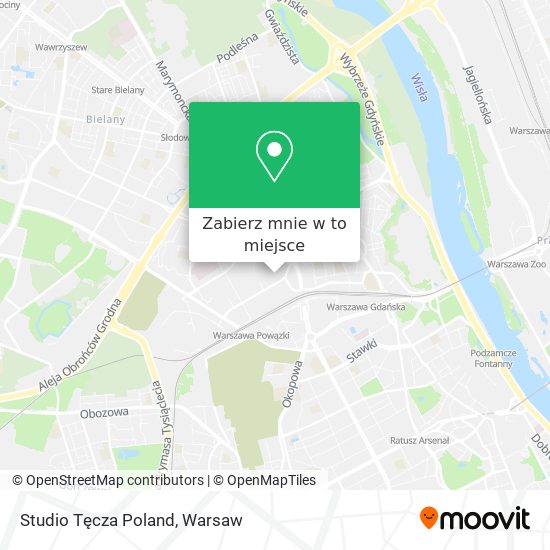 Mapa Studio Tęcza Poland