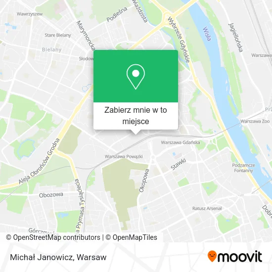 Mapa Michał Janowicz