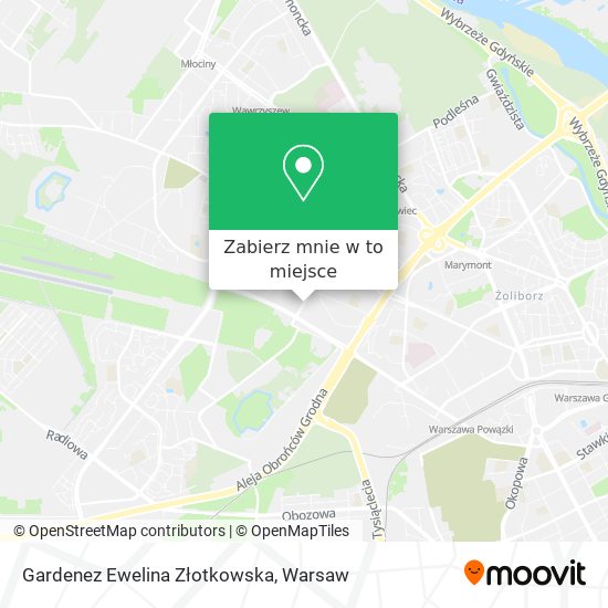 Mapa Gardenez Ewelina Złotkowska