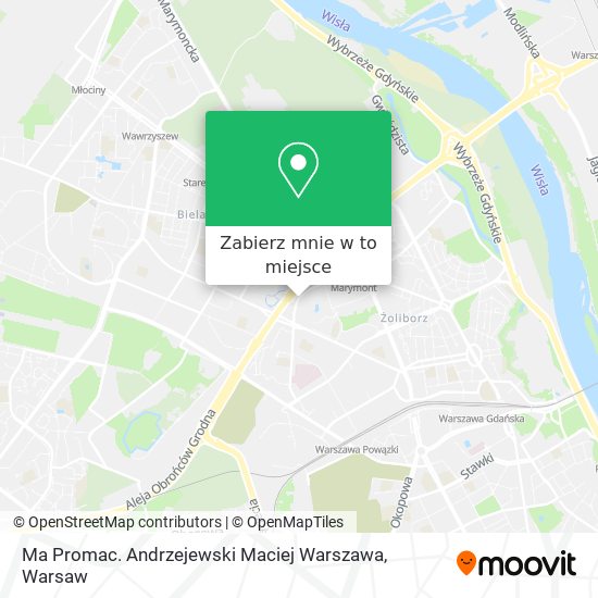 Mapa Ma Promac. Andrzejewski Maciej Warszawa