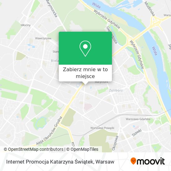 Mapa Internet Promocja Katarzyna Świątek