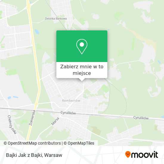 Mapa Bajki Jak z Bajki