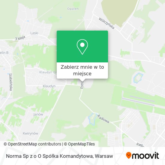 Mapa Norma Sp z o O Spółka Komandytowa