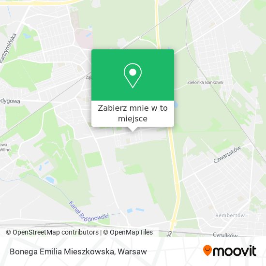 Mapa Bonega Emilia Mieszkowska