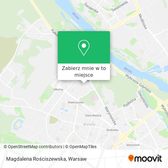 Mapa Magdalena Rościszewska