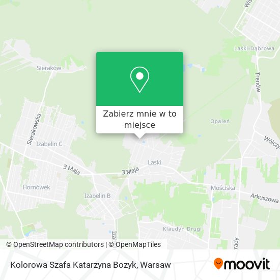 Mapa Kolorowa Szafa Katarzyna Bozyk