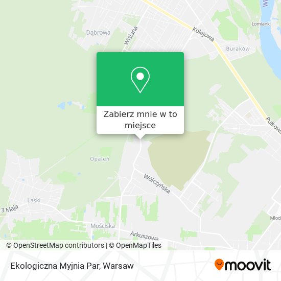 Mapa Ekologiczna Myjnia Par