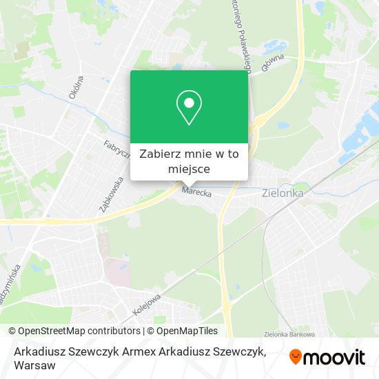 Mapa Arkadiusz Szewczyk Armex Arkadiusz Szewczyk