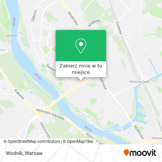 Mapa Wodnik