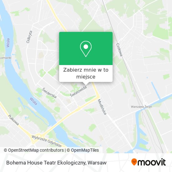 Mapa Bohema House Teatr Ekologiczny