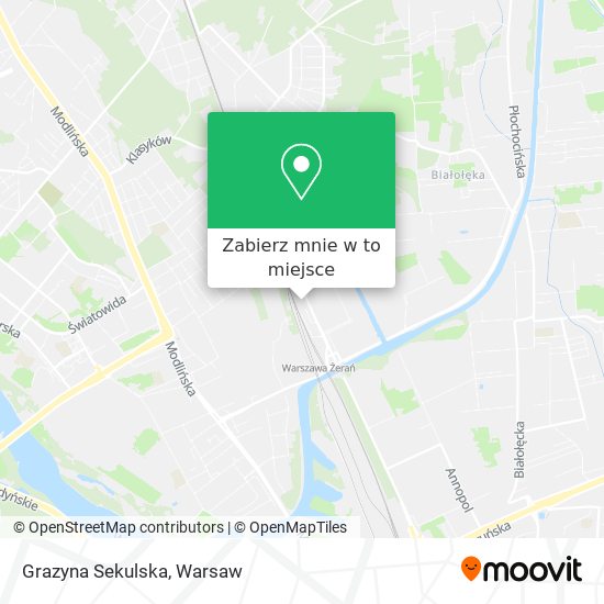 Mapa Grazyna Sekulska