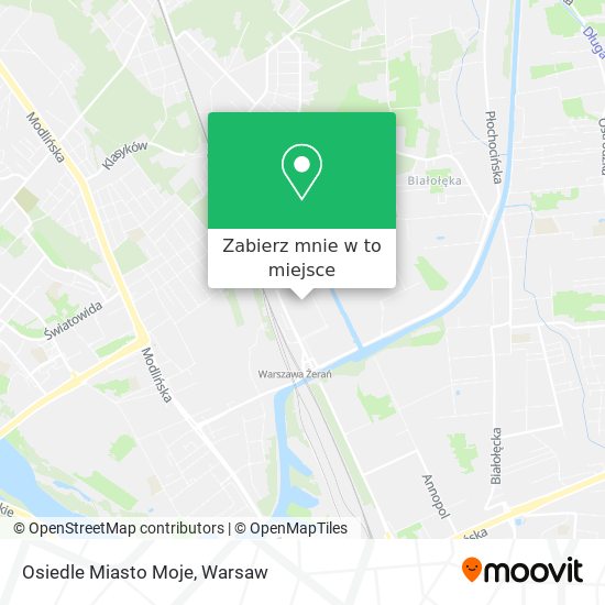 Mapa Osiedle Miasto Moje