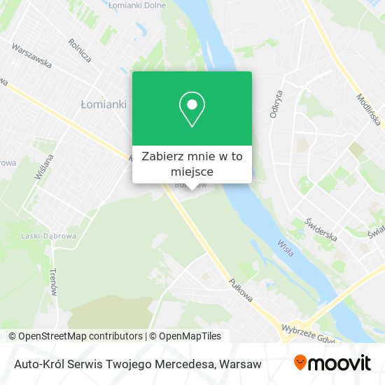 Mapa Auto-Król Serwis Twojego Mercedesa