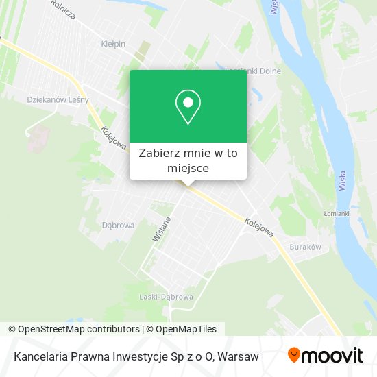 Mapa Kancelaria Prawna Inwestycje Sp z o O