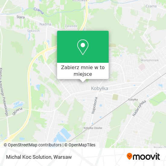 Mapa Michal Koc Solution