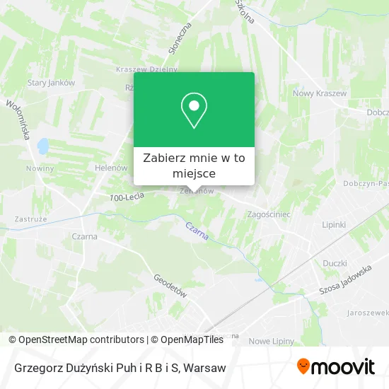 Mapa Grzegorz Dużyński Puh i R B i S