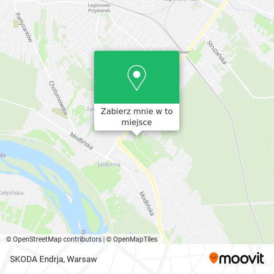 Mapa SKODA Endrja