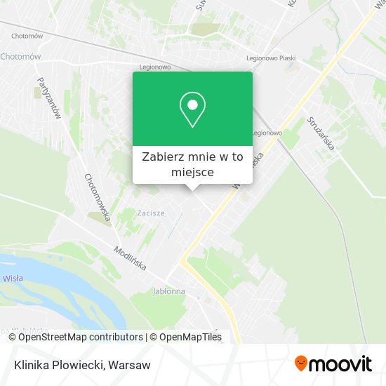 Mapa Klinika Plowiecki