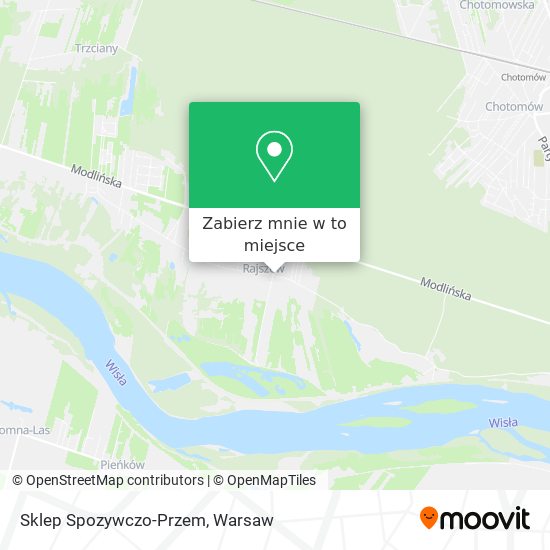 Mapa Sklep Spozywczo-Przem