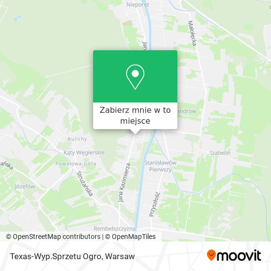 Mapa Texas-Wyp.Sprzetu Ogro