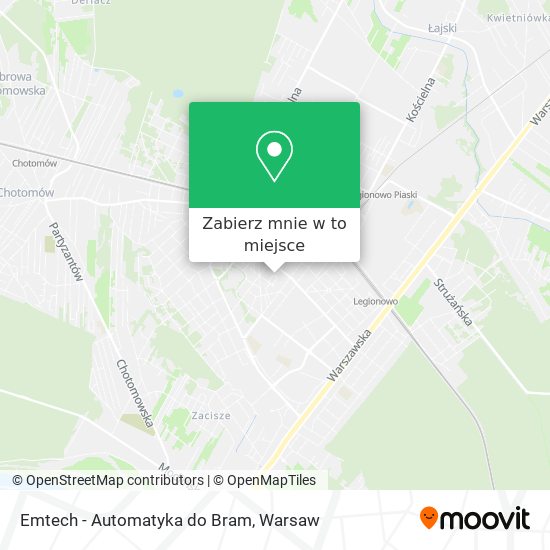 Mapa Emtech - Automatyka do Bram