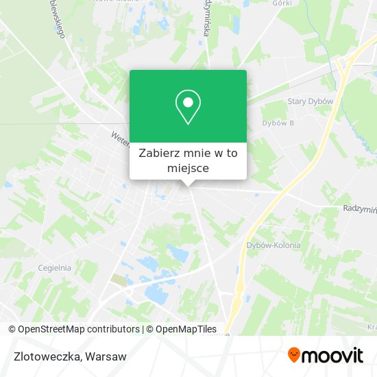 Mapa Zlotoweczka