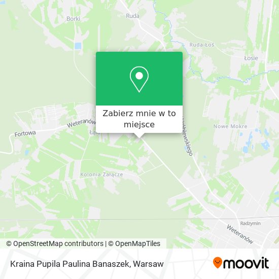 Mapa Kraina Pupila Paulina Banaszek