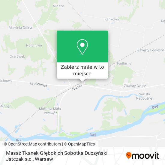 Mapa Masaż Tkanek Głębokich Sobotka Duczyński Jatczak s.c.