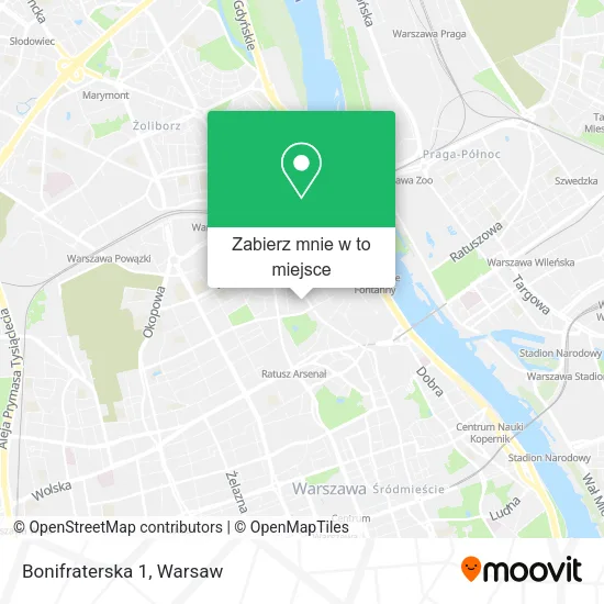 Mapa Bonifraterska 1