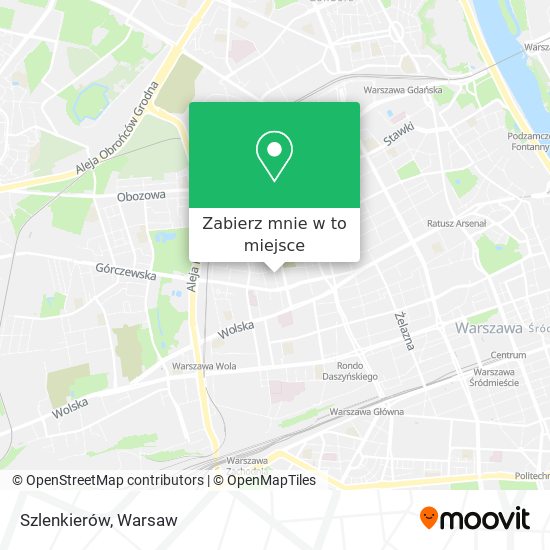 Mapa Szlenkierów