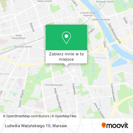 Mapa Ludwika Waryńskiego 10