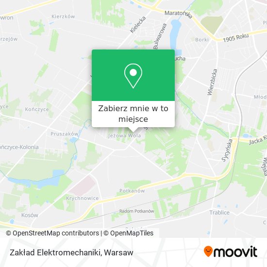 Mapa Zakład Elektromechaniki