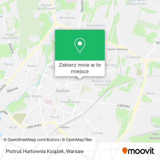 Mapa Piotruś Hurtownia Książek