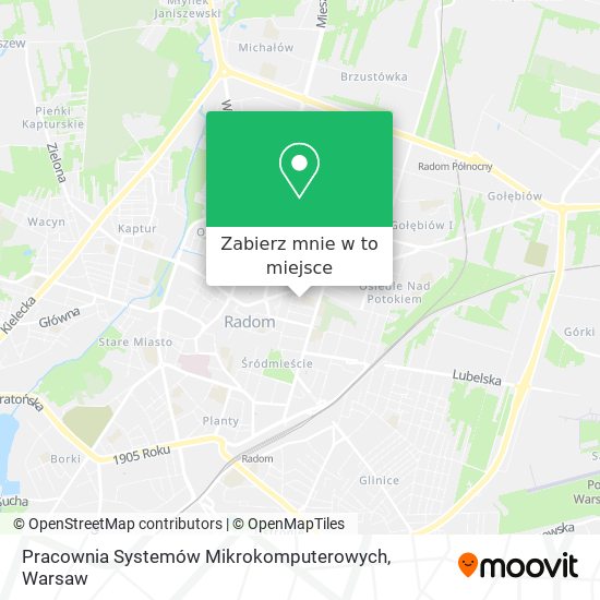 Mapa Pracownia Systemów Mikrokomputerowych